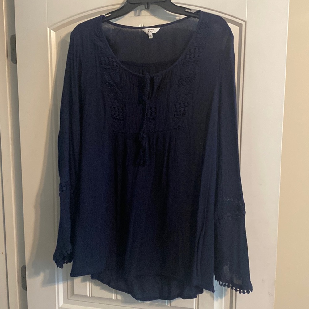 Blue blouse